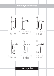 Instrukcja Hansgrohe Selecta Nova Głowica prysznicowa