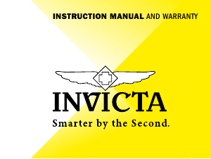 Manual Invicta Character Collection 24799 Watch
