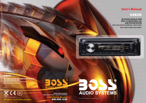 Manual Boss 648UA Car Radio