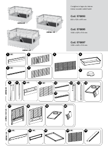 Manuale Ferplast Arena 120 Conigliera