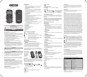 Manual Switel M180 Mobile Phone