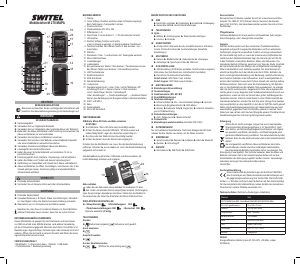Manual Switel M270 Mobile Phone