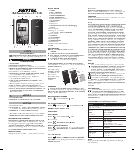 Manuale Switel S50D Sky Telefono cellulare