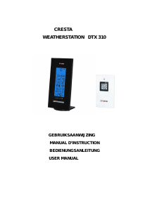 Handleiding Cresta DTX310 Weerstation