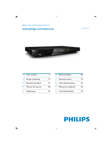 Handleiding Philips DVP3850G DVD speler