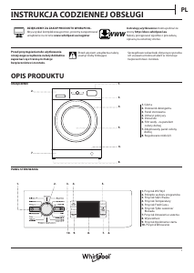 Instrukcja Whirlpool FWDG97168WS PL Pralko-suszarka