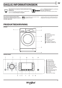 Bruksanvisning Whirlpool FWDD1071681WS EU Kombinerad tvätt-tork