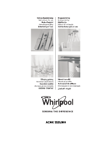 Manual Whirlpool ACMK 5531/WH Range