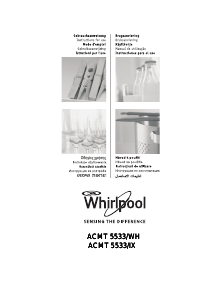 Manual Whirlpool ACMT 5533/IX Aragaz