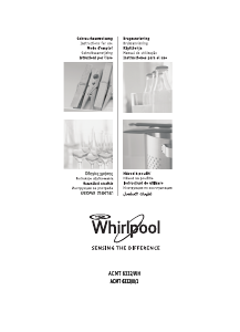 Manual Whirlpool ACMT 6332/WH Aragaz