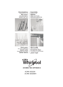 Handleiding Whirlpool ACMK 6333/WH Fornuis