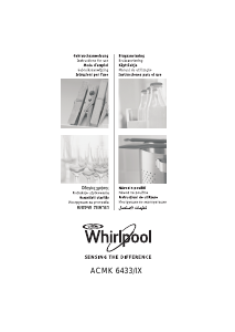 Mode d’emploi Whirlpool ACMK 6433/IX Cuisinière