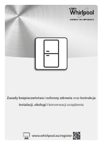 Instrukcja Whirlpool BSNF 8421 OX Lodówko-zamrażarka