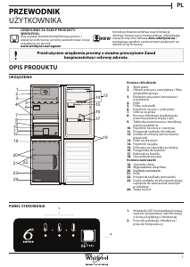Instrukcja Whirlpool BSFV 9152 OX Lodówko-zamrażarka