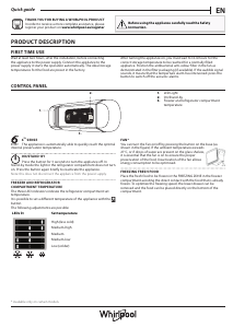 Manual Whirlpool ART 6612/A++ Fridge-Freezer