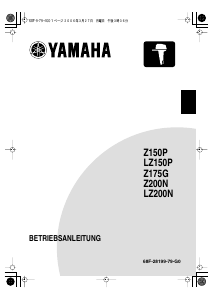 Bedienungsanleitung Yamaha LZ200N (2007) Aussenborder