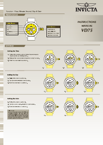 Manual Invicta Bolt 24453 Watch