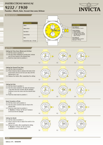 Handleiding Invicta Corduba 0756 Horloge