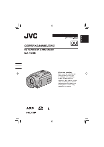 Handleiding JVC GZ-HD3E Camcorder