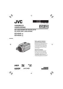 Bedienungsanleitung JVC GZ-HD30 Camcorder