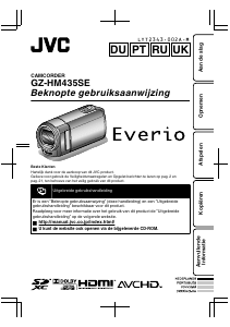 Manual JVC GZ-HM435SE Everio Câmara de vídeo