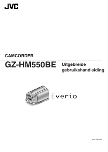 Handleiding JVC GZ-HM550BE Everio Camcorder
