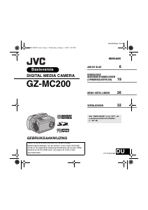 Handleiding JVC GZ-MC200 Camcorder