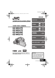Handleiding JVC GZ-MG21E Camcorder