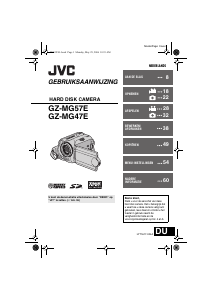 Handleiding JVC GZ-MG57E Camcorder