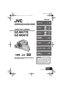 Handleiding JVC GZ-MG67E Camcorder