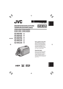 Handleiding JVC GZ-MG330 Camcorder