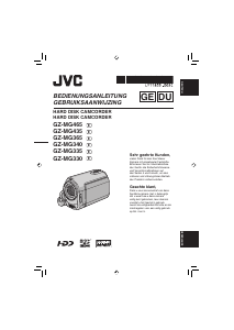 Bedienungsanleitung JVC GZ-MG365 Camcorder