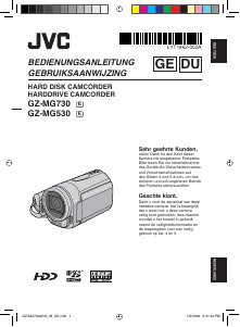 Handleiding JVC GZ-MG530 Camcorder