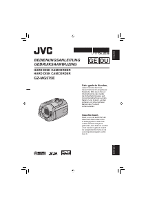 Bedienungsanleitung JVC GZ-MG575E Camcorder