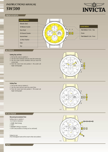Manual Invicta Reserve 25380 Watch
