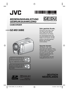 Bedienungsanleitung JVC GZ-MS130BE Camcorder