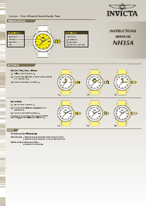 Handleiding Invicta S1 Rally 19546 Horloge