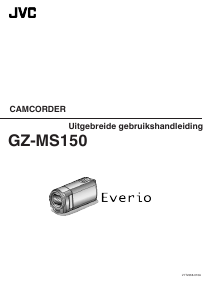 Handleiding JVC GZ-MS150 Everio Camcorder