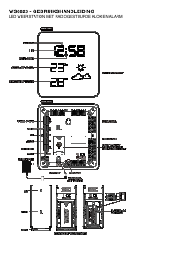 Bedienungsanleitung Techno Line WS 6825 Wetterstation