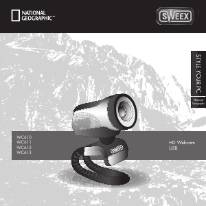 Manual Sweex WC612 Cameră web
