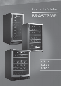 Manual Brastemp BZB28 Cave de vinho