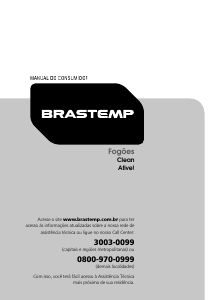 Manual Brastemp BFS5TA Fogão