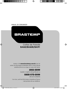 Manual Brastemp BAI91 Exaustor