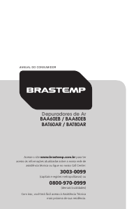 Manual Brastemp BAT80 Exaustor