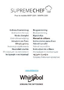 Mode d’emploi Whirlpool MWP 3391 SB Micro-onde