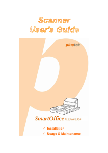 Manual Plustek SmartOffice PL2546 Scanner