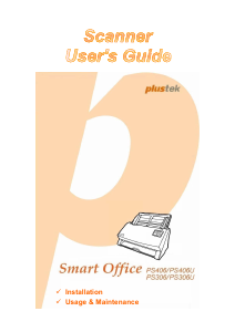 Manual Plustek SmartOffice PS306 Scanner