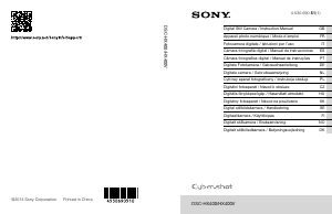 Instrukcja Sony Cyber-shot DSC-HX400V Aparat cyfrowy