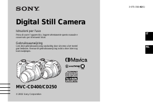 Handleiding Sony MVC-CD400 Digitale camera