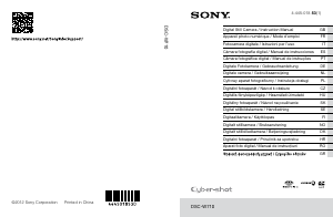 Manuale Sony Cyber-shot DSC-W710 Fotocamera digitale